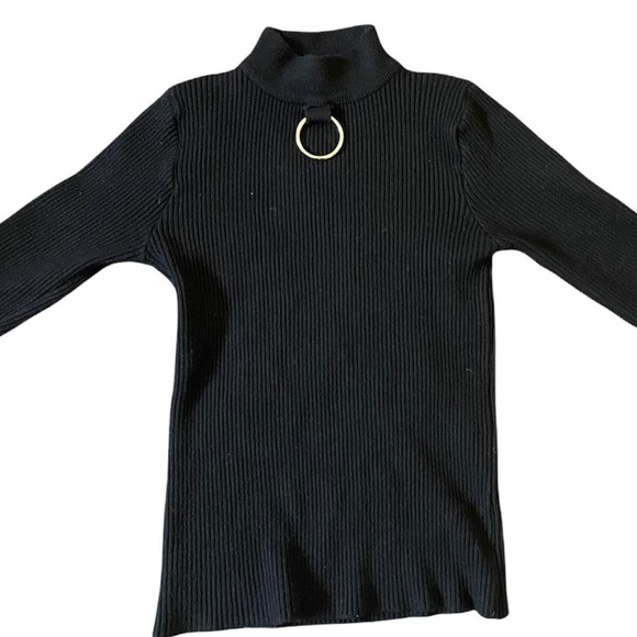 black turtleneck sweater - Picture 1 of 1